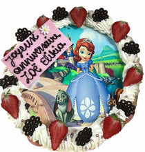 Afbeelding in Gallery-weergave laden, Fototaart rond